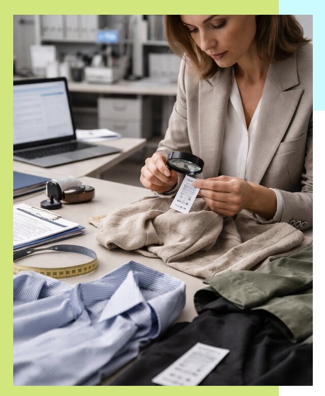 Сертификация одежды и текстиля в Дюртюли, быстрая экспертиза