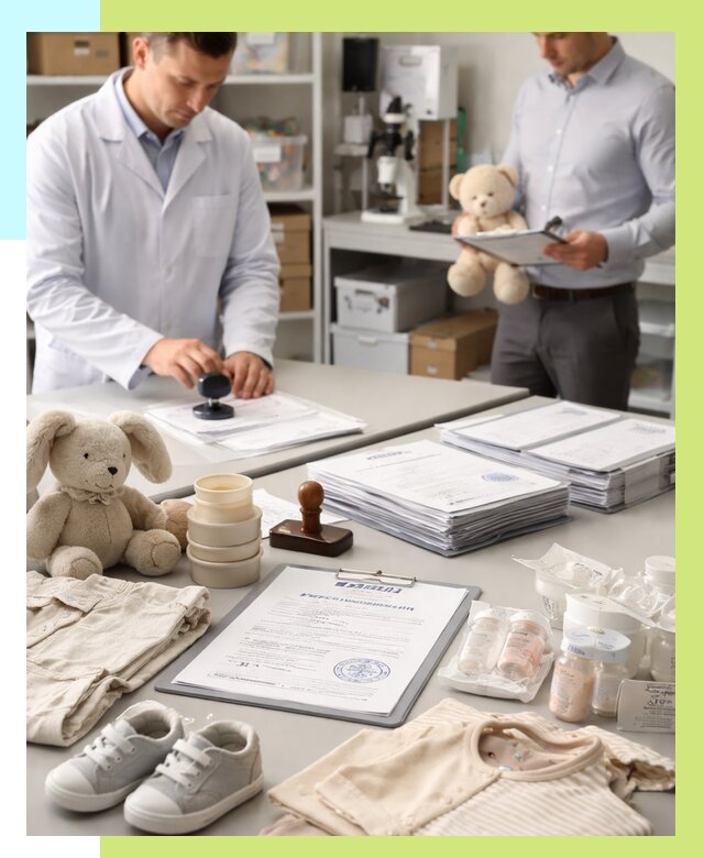 Сертификация детских товаров в Дюртюли от 15638 р. | Алешин-Дюр