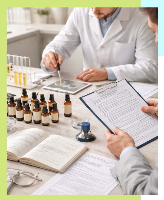 Сертификация эфирных масел и документация качества в Дюртюли