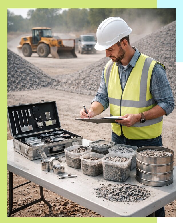 Сертификация щебня в Дюртюли по ГОСТу и техническим требованиям