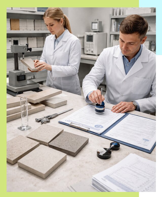 Сертификация плитки и керамики в Дюртюли с документами