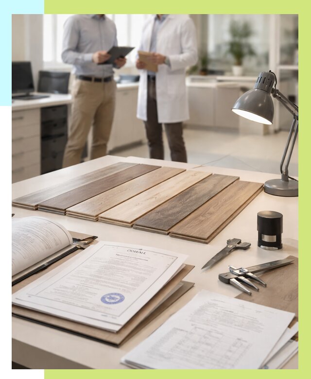 Сертификация ламината в Дюртюли от 18765 р. под ключ | Алешин-Дюр