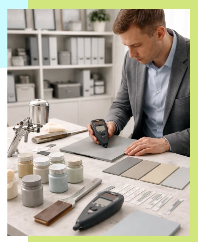 Сертификация краски в Дюртюли от 26063 р. | Алешин-Дюр центр