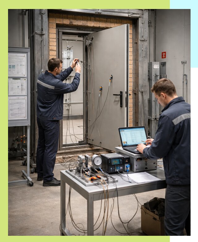 Сертификация противопожарных дверей в Дюртюли по ГОСТ и ТР