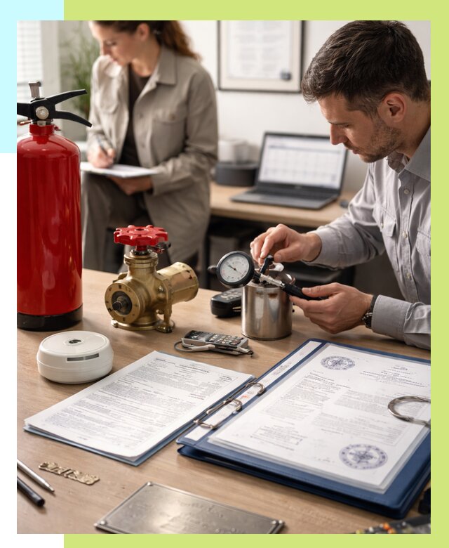 Сертификация пожарного оборудования в Дюртюли от 15638 р.|Алешин-Дюр