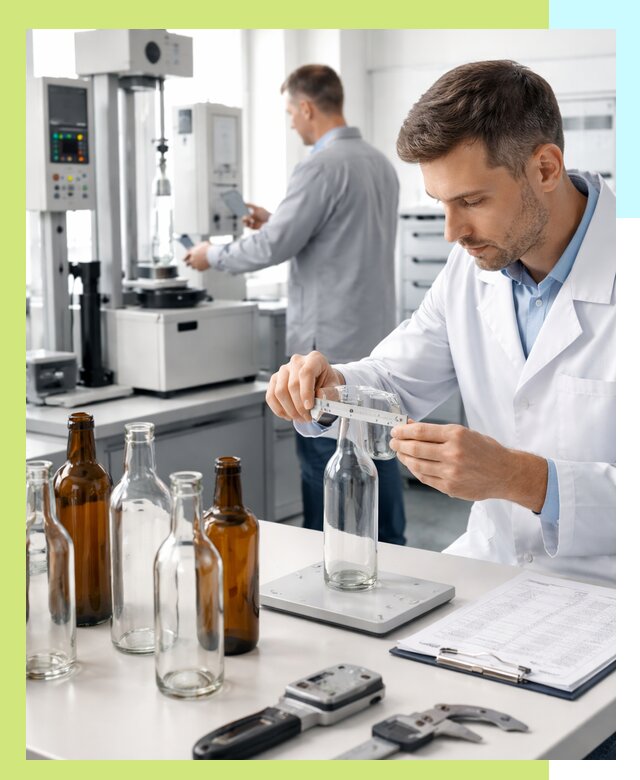 Сертификация стеклянных бутылок и сопутствующей упаковки в Дюртюли