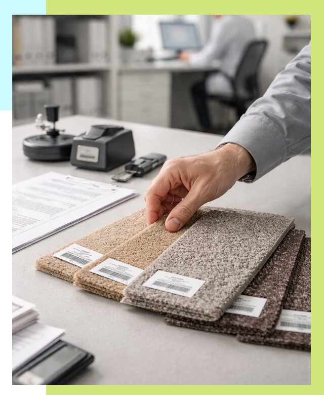 Сертификация ковролина в Дюртюли от 15638 р., Алешин-Дюр