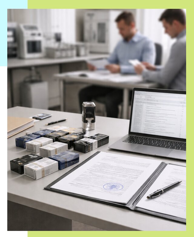 Сертификация сигарет под ключ в Дюртюли от 46913 р. | Алешин-Дюр