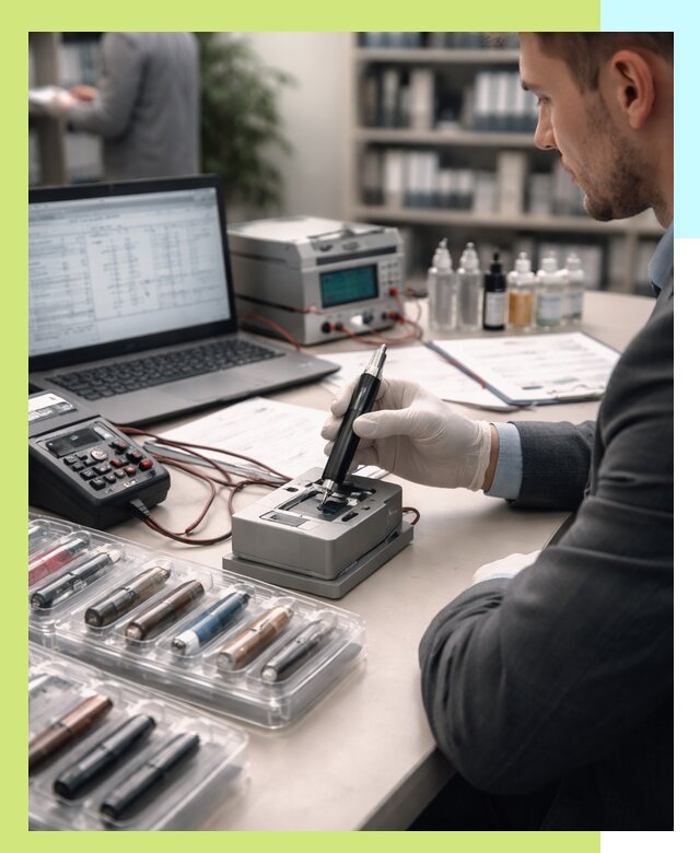 Сертификация электронных сигарет и вейпов в Дюртюли