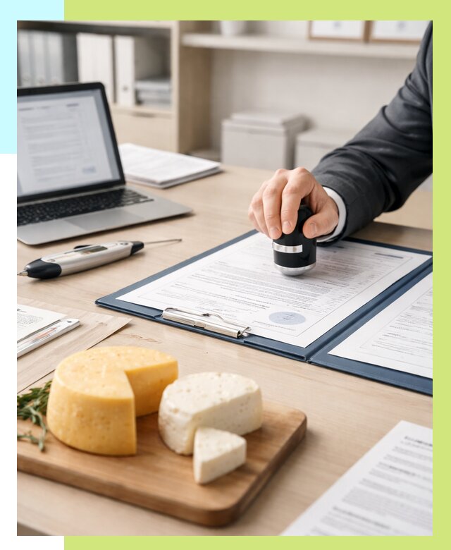 Сертификация сыров в Дюртюли от 15638 р | Сертификат на сыр Алешин-Дюр