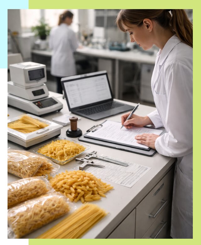 Сертификация макаронных изделий в Дюртюли от 15638 р. | Алешин-Дюр