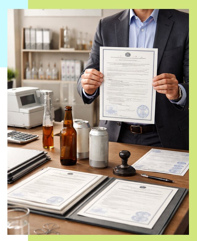 Сертификация пивной продукции в Дюртюли от 26063 р. | Алешин-Дюр
