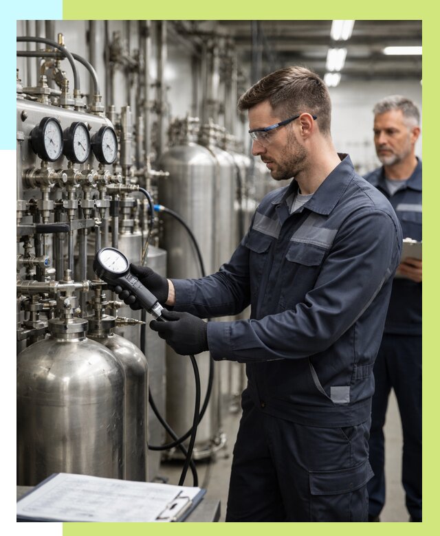 Сертификация оборудования под давлением в Дюртюли от 46913 р.|Алешин-Дюр