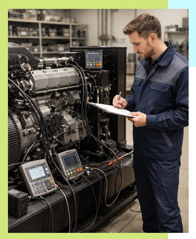 Сертификация дизельных генераторов и их оборудования в Дюртюли