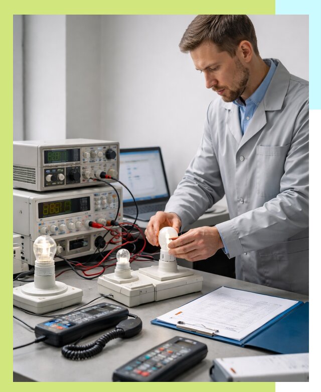 Сертификация ламп и светильников в Дюртюли по нормативам