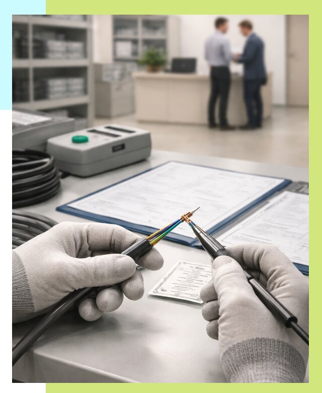 Сертификация провода в Дюртюли от 18765 р. в Алешин-Дюр