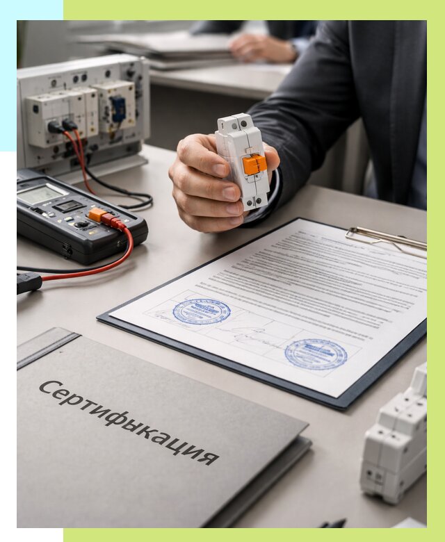 Сертификация выключателей под ключ в Дюртюли от 15638 р. | Алешин-Дюр