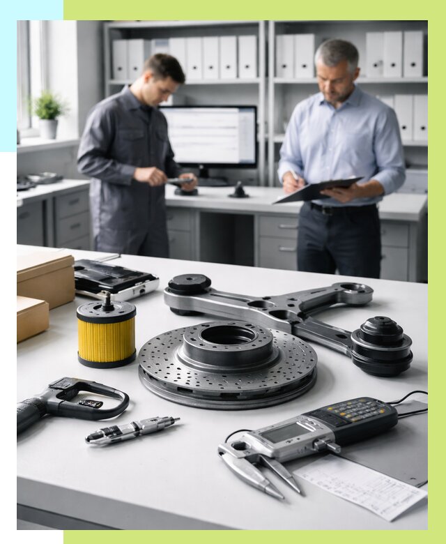 Сертификация автозапчастей в Дюртюли от 26063 р. | Алешин-Дюр