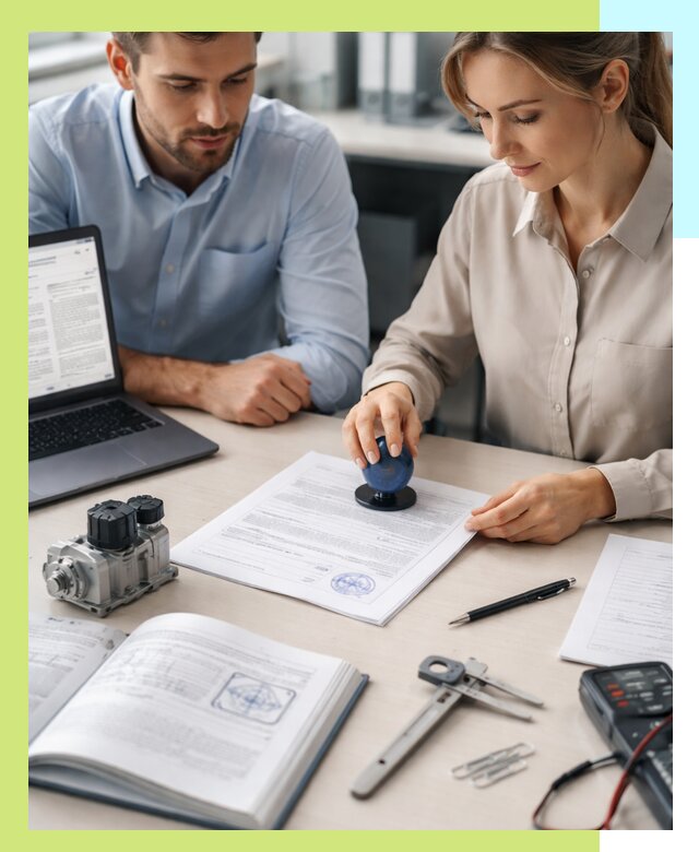 Выдача паспорта изделия и техническая экспертиза продукции в Дюртюли