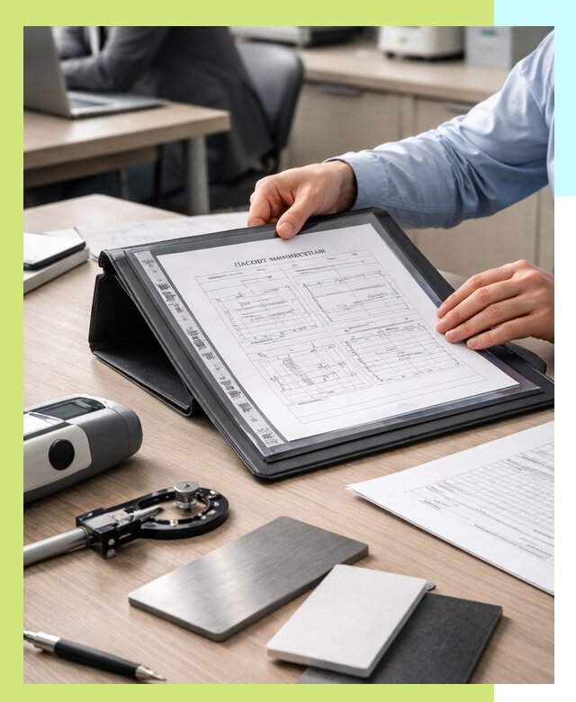 Оформление паспорта материала для продукции в Дюртюли