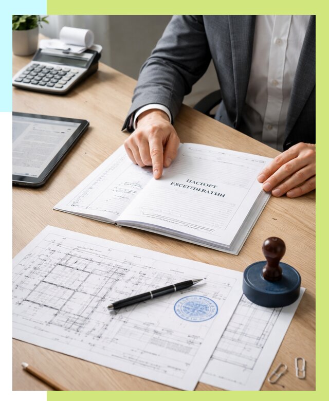 Паспорт эксплуатации в Дюртюли под ключ от 4691 р. Алешин-Дюр