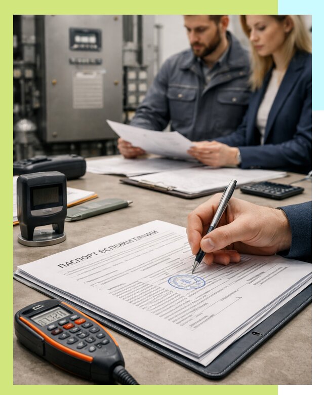 Оформление паспорта эксплуатации оборудования в Дюртюли