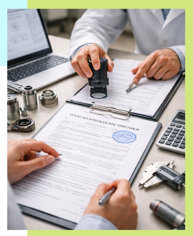 Технологическая инструкция в Дюртюли от 8861 р., под ключ Алешин-Дюр