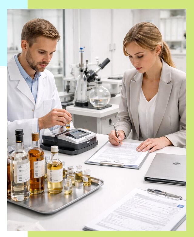 Заключение о спиртосодержании в Дюртюли, от 5213 р., Алешин-Дюр