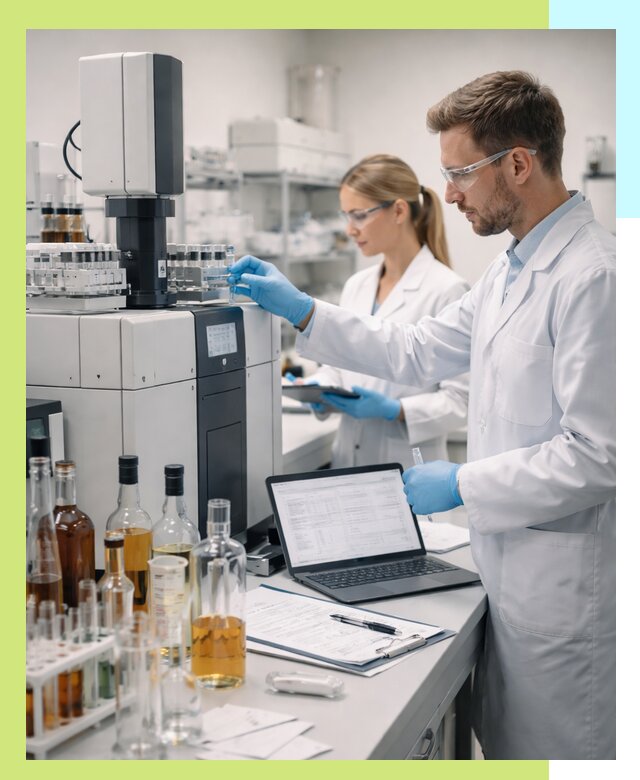 Выдача заключения о спиртосодержании продукции в Дюртюли