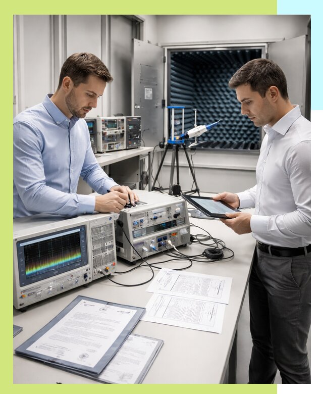 Оформление и выдача сертификата ЭМС для продукции в Дюртюли