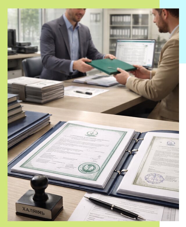 Выдача Халяль сертификата для продукции и услуг в Дюртюли