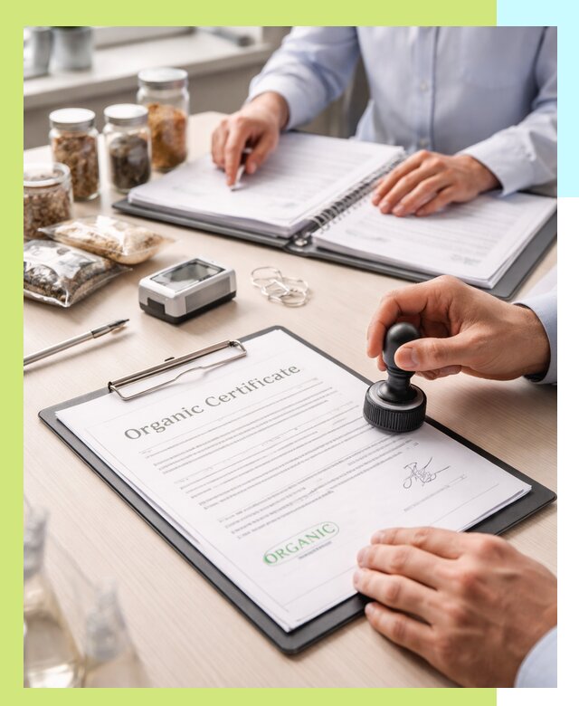 Получение органик сертификата для продукции в Дюртюли