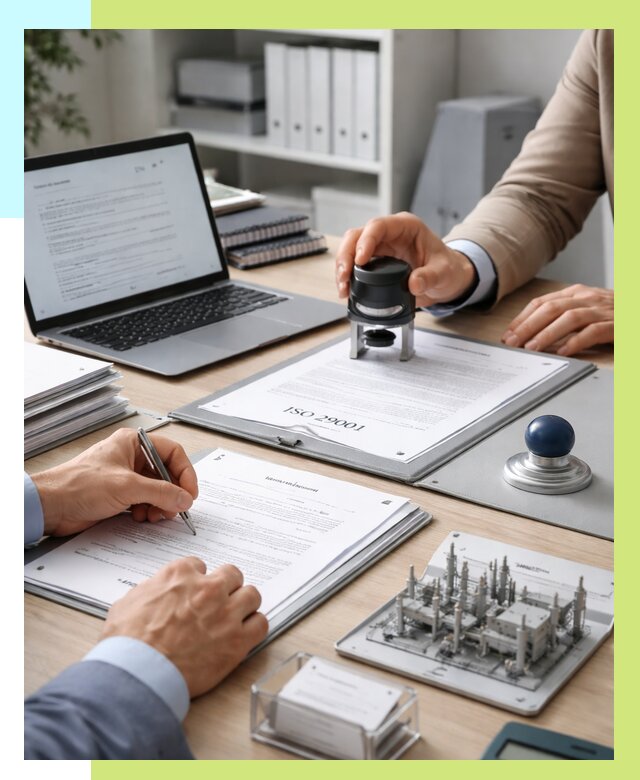 Сертификат ISO 29001 в Дюртюли под ключ от 78188 р. | Алешин-Дюр