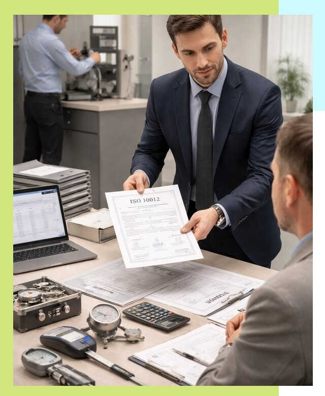 Выдача сертификата ISO 10012 по требованиям метрологии в Дюртюли