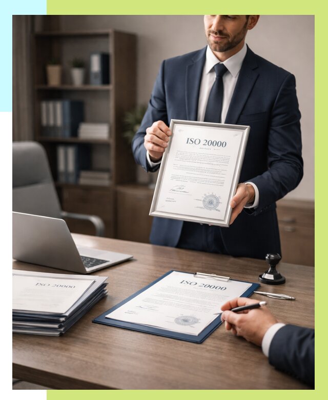 Сертификат ISO 20000 в Дюртюли под ключ от 125100 р., Алешин-Дюр