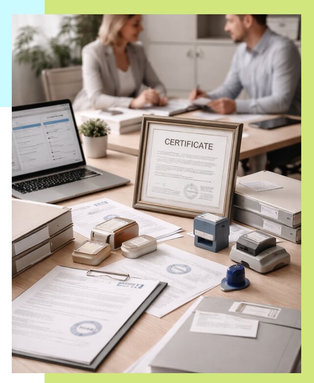 Сертификация компании в Дюртюли от 46913 р. | Алешин-Дюр — заказ